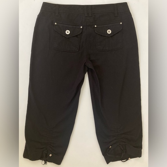 WHBM Slim Pedal Pusher Pants size 00 0 - Picture 2 of 3